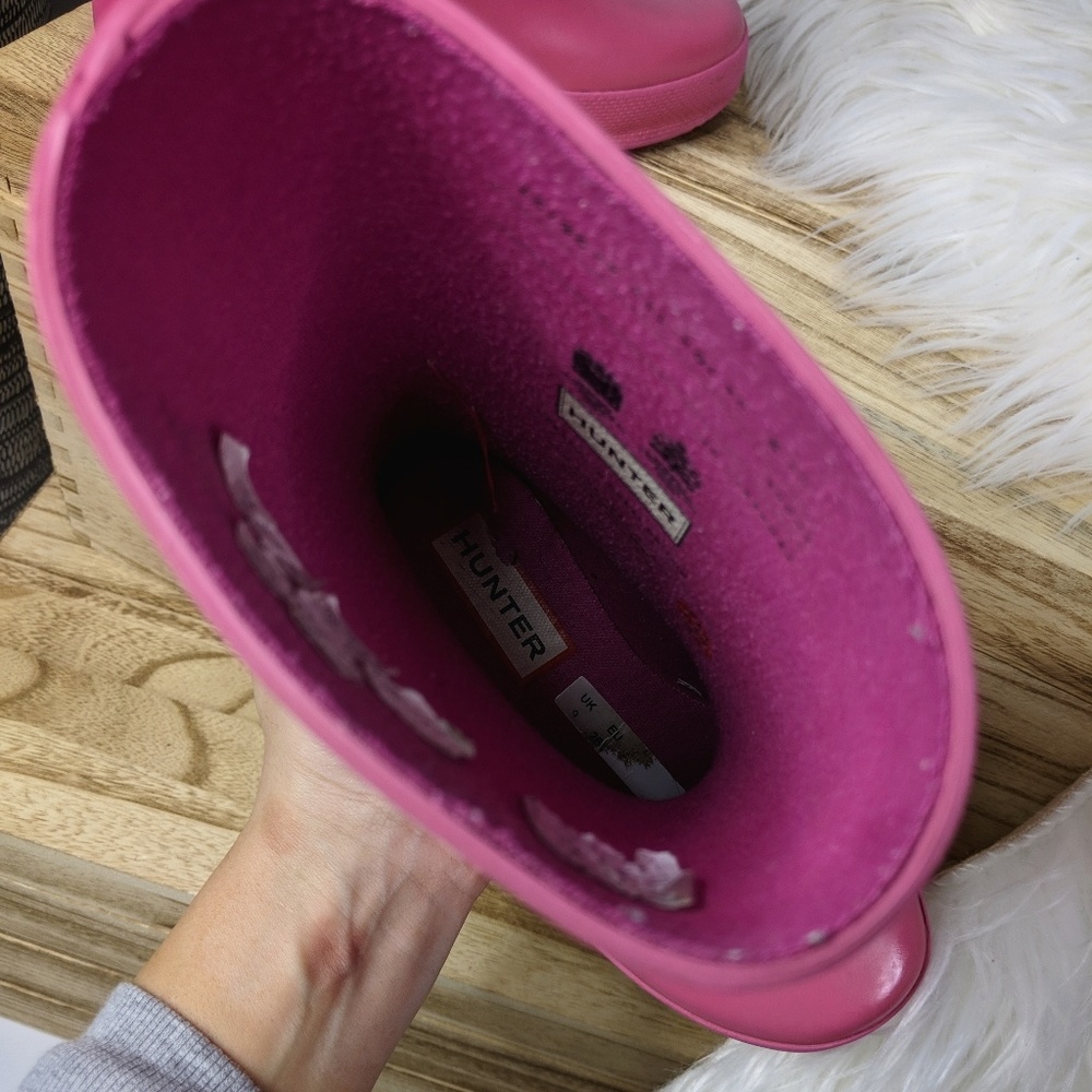 HUNTER Original First Classic rainboot bright pink - Picture 6 of 8